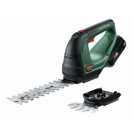 Set BOSCH AdvancedShear 18 pentru tuns iarba si tundere (1 baterie de 2,0 Ah)