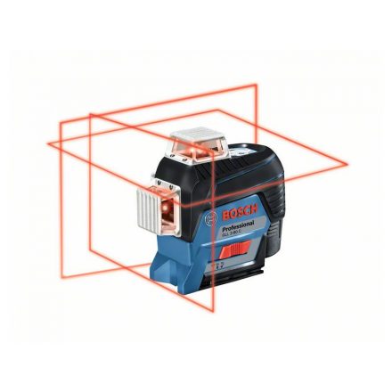 BOSCH GLL 3-80 C Line laser (fără baterie și încărcător) + BM 1 Holder + L-Boxx 136