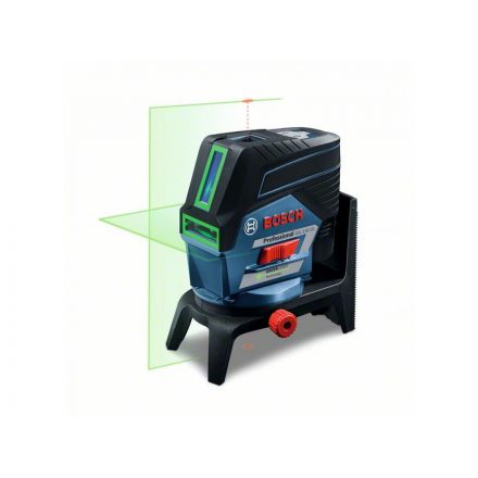 Laser combinat BOSCH GCL 2-50 CG verde (1 x baterie de 2,0 Ah) + Suport RM 2 + Suport BM 3 de perete