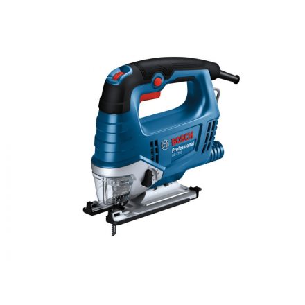 Ferăstrău alternativ BOSCH GST 750 cu mâner etrier, trans. croitor. in cazul / 520 W