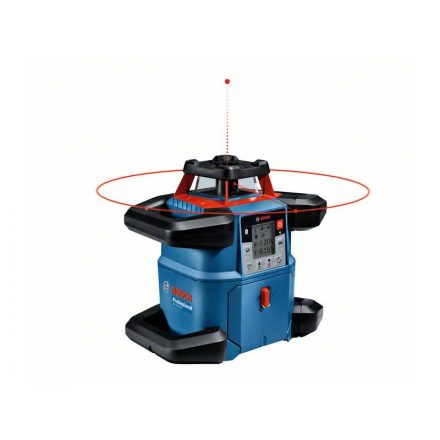 Laser rotativ BOSCH GRL 600 CHV (1 x 4,0 Ah ProCore) + receptor laser LR 60 + suport RB 60 + direcție la distanță RC 6