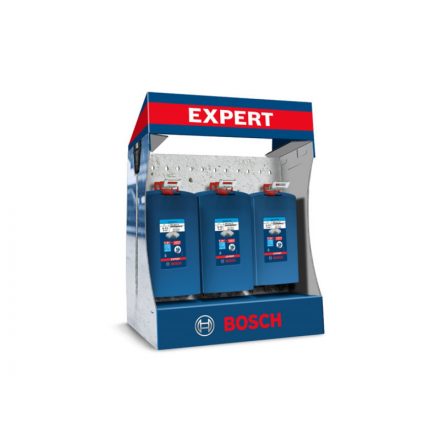 BOSCH EXPERT 7X Kőzetfúró készlet 7 részes SDS-Plus (6 db) pultra helyezhető display-ben