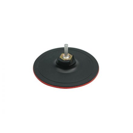 VOREL Placa de cauciuc Velcro 125 mm M14 + adaptor pin 6 mm