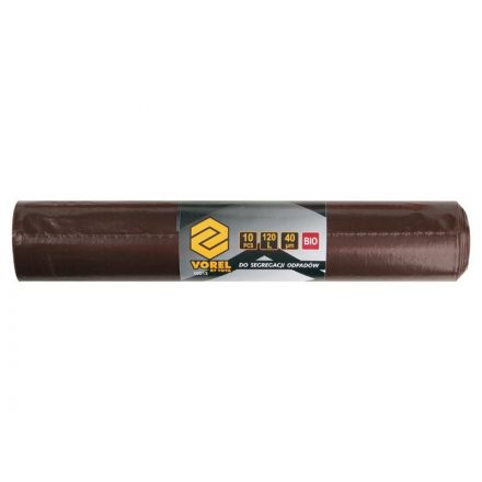 VOREL Sac de gunoi pentru colectare selectiva (bio) 120L 40µm (10 buc)