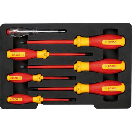 Set de șurubelnițe Torx BOSCH 7 părți izolate până la 1000 V