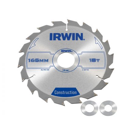 Pânză de ferăstrău IRWIN pentru lemn 165 x 30 mm / 18T