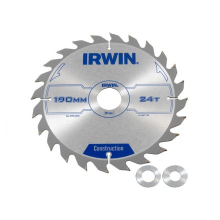 Pânză de ferăstrău IRWIN pentru lemn 190 x 30 mm / 24T