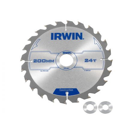 IRWIN Pânză de ferăstrău pentru lemn 200 x 30 mm / 24T