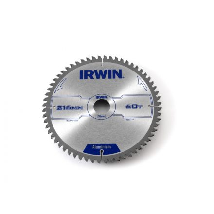 Pânză de ferăstrău IRWIN pentru aluminiu 216 x 30 mm / 60T