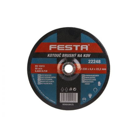 FESTA Disc de curățare pentru metal 230 x 6,4 x 22 mm