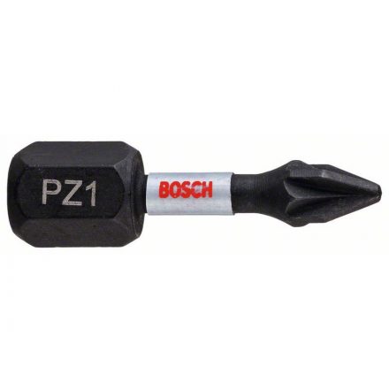 Vârf de vârf BOSCH PZ1 x 25 mm 1/4" Control impact (2 buc)