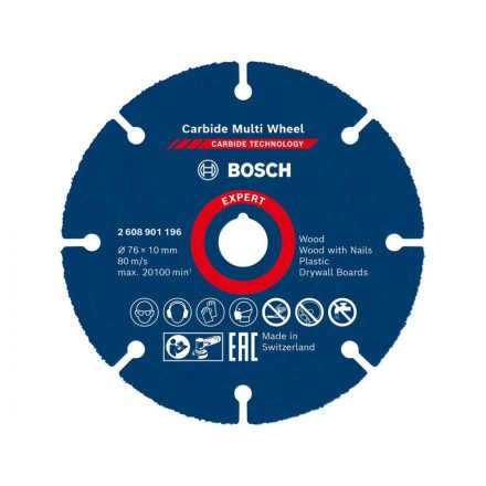 BOSCH EXPERT Disc de tăiere multiplu 76 x 10 mm X-LOCK