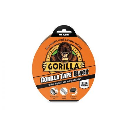 GORILLA Bandă adezivă neagră extra rezistentă 48 mm x 32 m