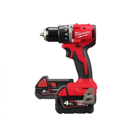 Mașină de găurit cu percuție MILWAUKEE M18 BLPDRC-422C (1 baterie de 4,0 Ah, 1 baterie de 2,0 Ah + încărcător)