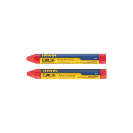 IRWIN Strait-Line Chalk red (2 buc)