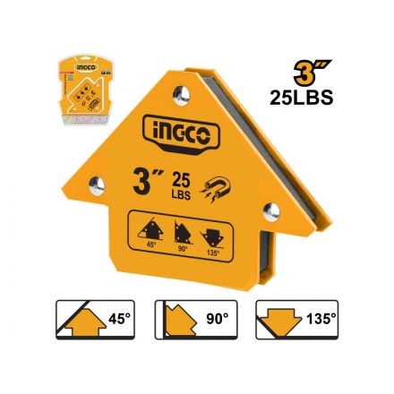 INGCO Hegesztési munkadarabtartó 120 x 83 x 14 mm/ 11 kg