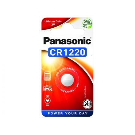 PANASONIC CR1220 cu litiu monedă 3 V