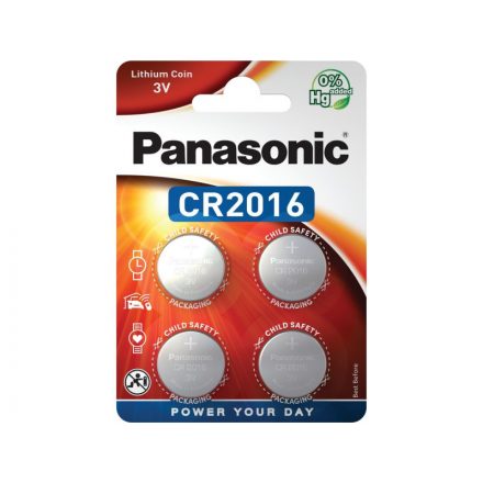 PANASONIC CR2016 baterie cu litiu 3 V (4 buc)