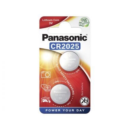 PANASONIC CR2025 pile buton cu litiu 3 V (2 buc)