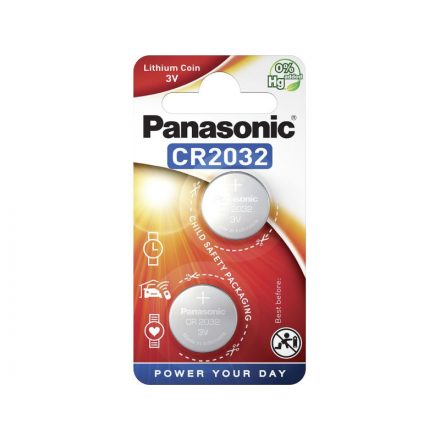 PANASONIC CR2032 baterie cu litiu 3 V (2 buc)