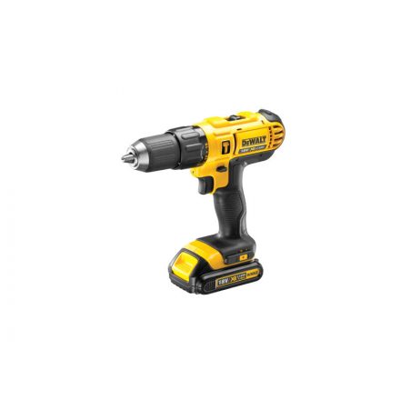 DEWALT Mașină de găurit cu percuție cu acumulator 18 V (2 x 1,3,0 Ah baterii + încărcător) DCD776C2