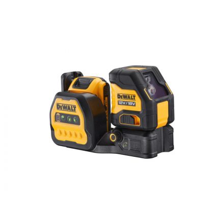 DEWALT Laser cu linie încrucișată fără fir 12-18 V (verde) (1 x baterie de 2,0 Ah + încărcător) DCE088D1G18