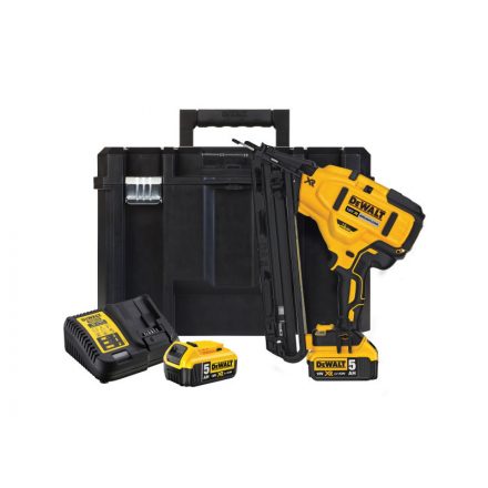 Polizor unghiular cu acumulator DEWALT 18 V (2 x 5,0 Ah baterie + încărcător) DCN650P2