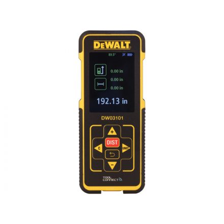 DEWALT Distametru laser 0-80 m 2 x AAA DW03101