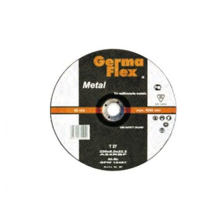 GERMAFLEX Disc de curățare pentru metal 230 x 8,0 x 22,2 mm