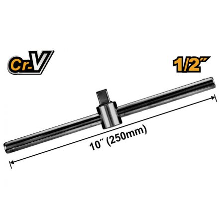 INGCO T-alakú hajtókar 1/2" 250 mm CrV