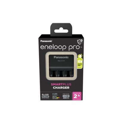 ENELOOP Baterie încărcător rapid + 4 baterii AA/creion 1.2 V 2500 mAh