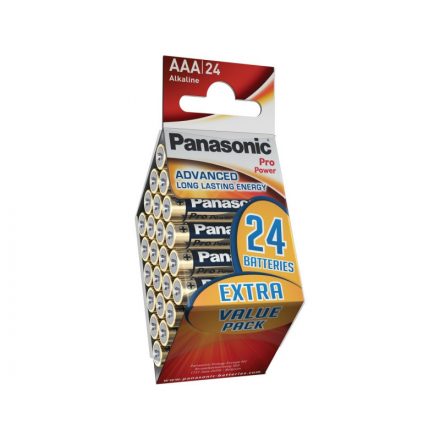 PANASONIC baterie alcalină AAA/micro super durabilă 1,5 V (24 buc)