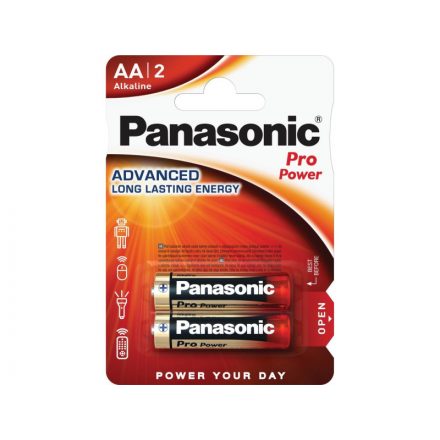 PANASONIC AA/creion baterie alcalină super durabilă 1,5 V (2 buc)