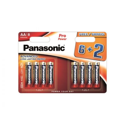 PANASONIC AA/creion baterie alcalină super durabilă 1,5 V (8 buc)