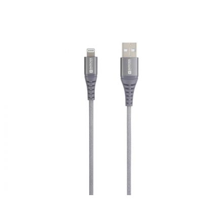 Încărcător USB SKROSS Steel Line și cablu de date 2 m (fulger)