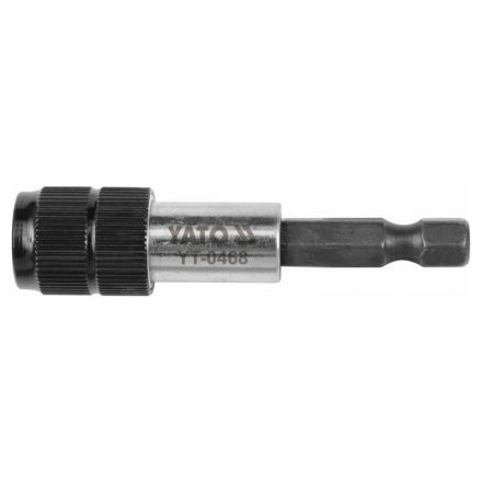 YATO Suport biți 60 mm 1/4" cu eliberare rapidă inox