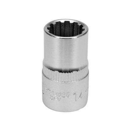 Cheie tubulară YATO Spline 1/2" 14 mm CrV