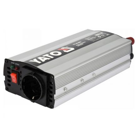 YATO Adaptor de tensiune invertor 12V->230V 800W